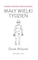 Okładka książki Mały wielki tydzień. Książka napisana jednym palce