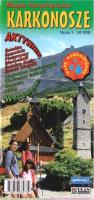 Mapa tur. wodoodporna - Karkonosze 1:30 000. Autor: Opracowanie zbiorowe. SmakLiter.pl Okładka książki Mapa tur. wodoodporna - Karkonosze 1:30 000