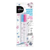 Marker magiczny z podwojną linią 2 kol KIDEA. Wydawca: Derform. SmakLiter.pl Opakowanie Marker magiczny z podwojną linią 2 kol KIDEA