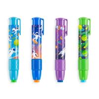 Mechaniczne gumki do ścierania Astronauci. Wydawca: Kolorowe Baloniki. SmakLiter.pl Opakowanie Mechaniczne gumki do ścierania Astronauci