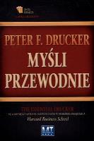 MYŚLI PRZEWODNIE. Autor: Peter F. Drucker. SmakLiter.pl Okładka książki MYŚLI PRZEWODNIE