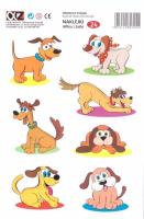 Opakowanie Naklejki Alfika i Zetki 24 Pieski