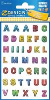 Opakowanie Naklejki brokatowe - Alfabet