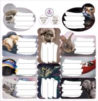 Opakowanie Naklejki na zeszyty the sweet Pets