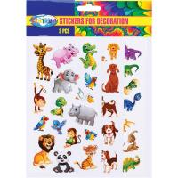 Opakowanie Naklejki ozdobne 15x10mm & 30x15mm mix 80731