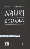 Nauki, rozmowy. Autor: MORTĘSKA MAGDALENA. SmakLiter.pl Okładka książki Nauki, rozmowy