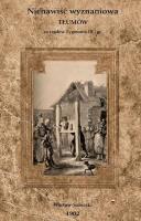 Nienawiść wyznaniowa tłumów za rządów Zygmunta III-go. Autor: Sobieski Wacław. SmakLiter.pl Okładka książki Nienawiść wyznaniowa tłumów za rządów Zygmunta III-go