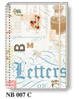 Opakowanie Notatnik ozdobny A5 koło BR (NB 007C)