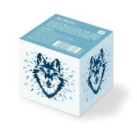 Opakowanie Notes kostka 8/8/7 Wild animals Wolf