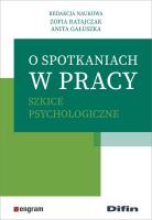 Okładka książki O spotkaniach w pracy