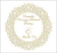 Okładka książki PAMIĄTKA PIERWSZEJ KOMUNII ŚWIĘTEJ