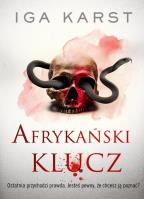 Pensjonat Biały Dwór T.2 Afrykański klucz. Autor: Karst Iga. SmakLiter.pl Okładka książki Pensjonat Biały Dwór T.2 Afrykański klucz