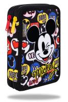 Opakowanie Piórnik coolpack disney podwójny z wyposażeniem jumper xl mickey mouse