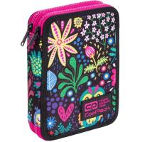 Opakowanie Piórnik Coolpack dwukomorowy z wyposażeniem Jumper XL color bomb