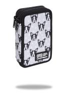 Opakowanie Piórnik coolpack podwójny z wyposażeneim jumper 2 french bulldogs