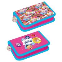 Piórnik Emoji Frozen 1 zamek 2 klapy  STK 66-35. Wydawca: Freeway. SmakLiter.pl Opakowanie Piórnik Emoji Frozen 1 zamek 2 klapy  STK 66-35