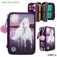 Opakowanie PIÓRNIK POTRÓJNY Z WYPOSAŻENIEM I ŚWIATEŁKAMI LED MISS MELODY 10805A