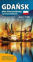 Okładka książki Plan kieszonkowy z przewod. - Gdańsk 1:16 000