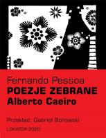 Okładka książki Poezje zebrane. Alberto Caeiro