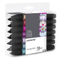Opakowanie PROMARKER 12+1 MANGA CHIBI