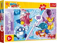 Opakowanie Puzzle 100 Bohaterowie kontra złoczyńcy SuperZings 16397