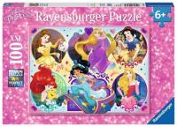 Opakowanie Puzzle 100 XXL Disney Księżniczki Bądź silny