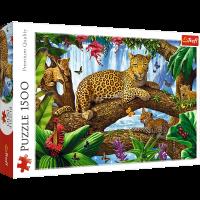Opakowanie Puzzle 1500 Odpoczynek wśród drzew TREFL