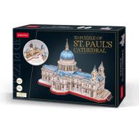 Puzzle 3D Katedra Św. Pawła w Londynie. Wydawca: Cubic Fun. SmakLiter.pl Opakowanie Puzzle 3D Katedra Św. Pawła w Londynie