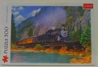 Opakowanie Puzzle 500 Górski pociąg TREFL