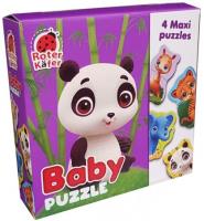 PUZZLE BABY MAXI ZOO. Wydawca: Roter Kafer. SmakLiter.pl Opakowanie PUZZLE BABY MAXI ZOO