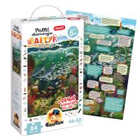 PUZZLE OBSERWACYJNE BAŁTYK 5+ CZUCZU. Wydawca: Bright Junior Media Justyna Han. SmakLiter.pl Opakowanie PUZZLE OBSERWACYJNE BAŁTYK 5+ CZUCZU