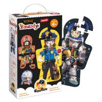 PUZZLE POZNAJĘ ZAWODY 4+ CZUCZU. Wydawca: Bright Junior Media Justyna Han. SmakLiter.pl Opakowanie PUZZLE POZNAJĘ ZAWODY 4+ CZUCZU