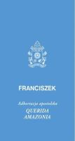 Querida Amazonia. Autor: Franciszek. SmakLiter.pl Okładka książki Querida Amazonia