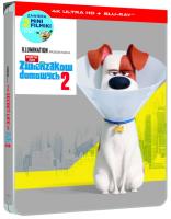 Sekretne życie zwierzaków domowych 2 STEELBOOK 4K UHD. Wydawca: Universal Music. SmakLiter.pl Opakowanie Sekretne życie zwierzaków domowych 2 STEELBOOK 4K UHD