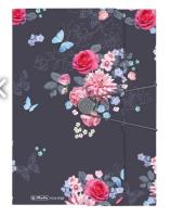 Opakowanie Teczka rysunkowa A4 z gumką Ladylike Flowers