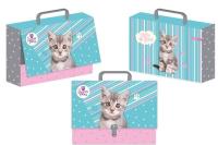 Opakowanie Teczka z rączką walizeczka Kot