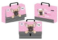 Opakowanie Teczka z rączką walizeczka Pies