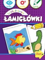 Okładka książki Widzę, myślę, rysuję. Kropka do kropki łamigłówki