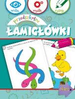 Okładka książki Widzę, myślę, rysuję. Przedszkolne łamigłówki