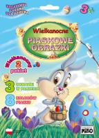 WIELKANOCNE PIASKOWE OBRAZKI PAKIET NR 2. Autor: Opracowanie zbiorowe. SmakLiter.pl Okładka książki WIELKANOCNE PIASKOWE OBRAZKI PAKIET NR 2