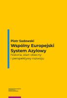 Okładka książki Wspólny Europejski System Azylowy