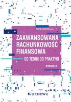 Zaawansowana rachunkowość finansowa.... Autor: Piotr Szczypa (red.). SmakLiter.pl Okładka książki Zaawansowana rachunkowość finansowa...