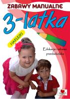 Okładka książki Zabawy manualne 3-latka
