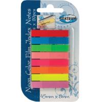 Opakowanie Zakładki indeksujące 45x8mm 20K. 83504