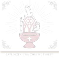 Opakowanie ZAPROSZENIE CHRZEST ZKW CHR 40765 POL MAK