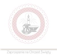 Opakowanie ZAPROSZENIE CHRZEST ZKW CHR 40770 POL MAK