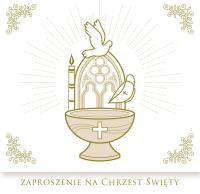 Opakowanie ZAPROSZENIE CHRZEST ZKW CHR 40972 POL MAK