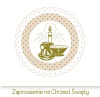 Opakowanie ZAPROSZENIE CHRZEST ZKW CHR 40977 POL MAK