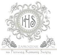 Opakowanie ZAPROSZENIE KOMUNIA ZKW KOM 39976 POL MAK