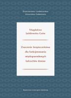 Okładka książki Znaczenie bezpieczeństwa dla funkcjonowania międzynarodowych łańcuchów dostaw